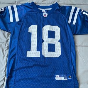 Children’s Peyton Manning Colts jersey. Size medium (10-12)